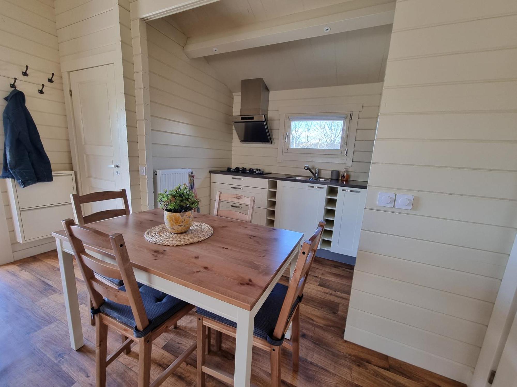 Nieuw - Luxe Blokhut Chalet In Bosrijke Omgeving Anloo Extérieur photo