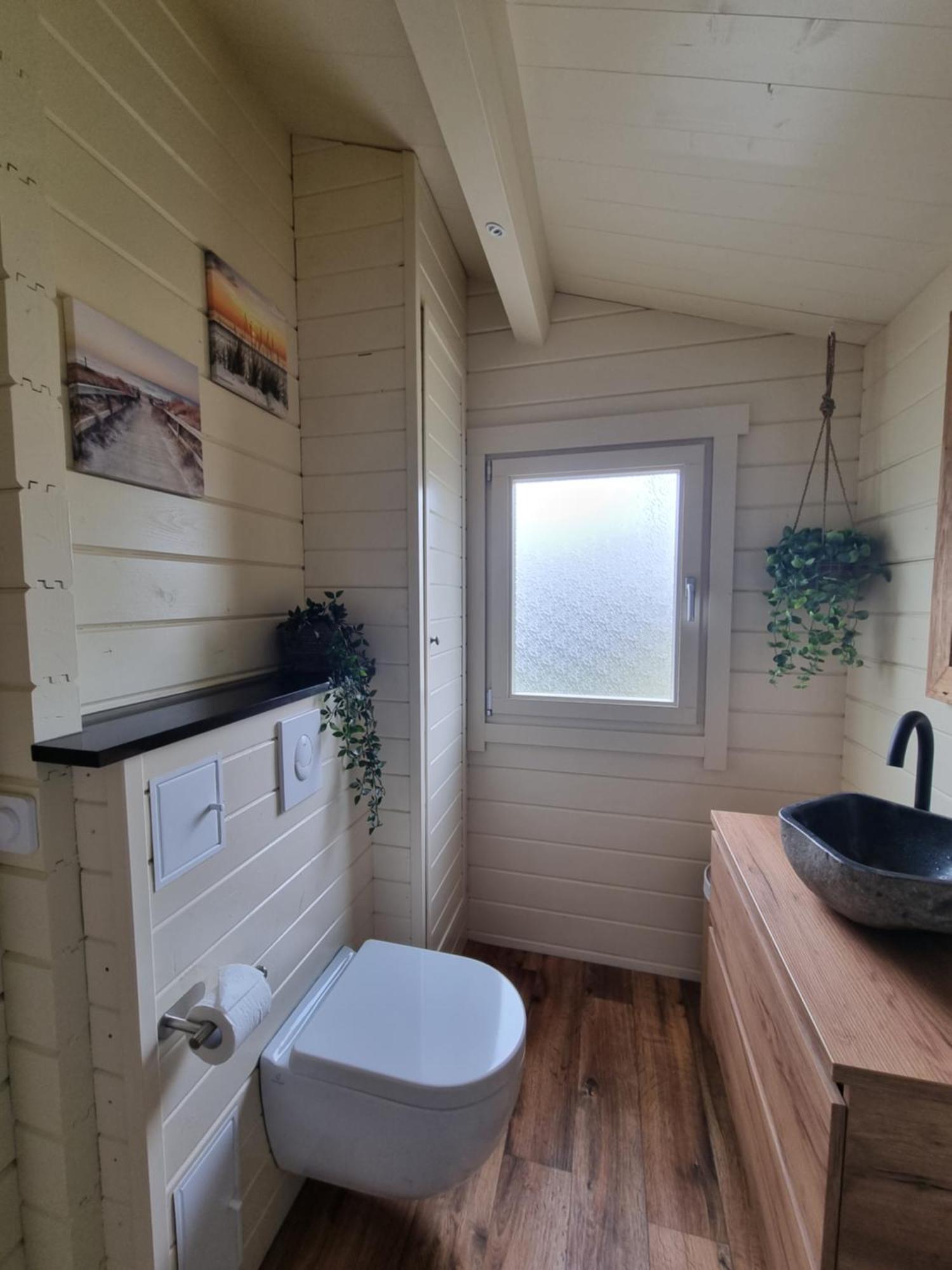 Nieuw - Luxe Blokhut Chalet In Bosrijke Omgeving Anloo Extérieur photo