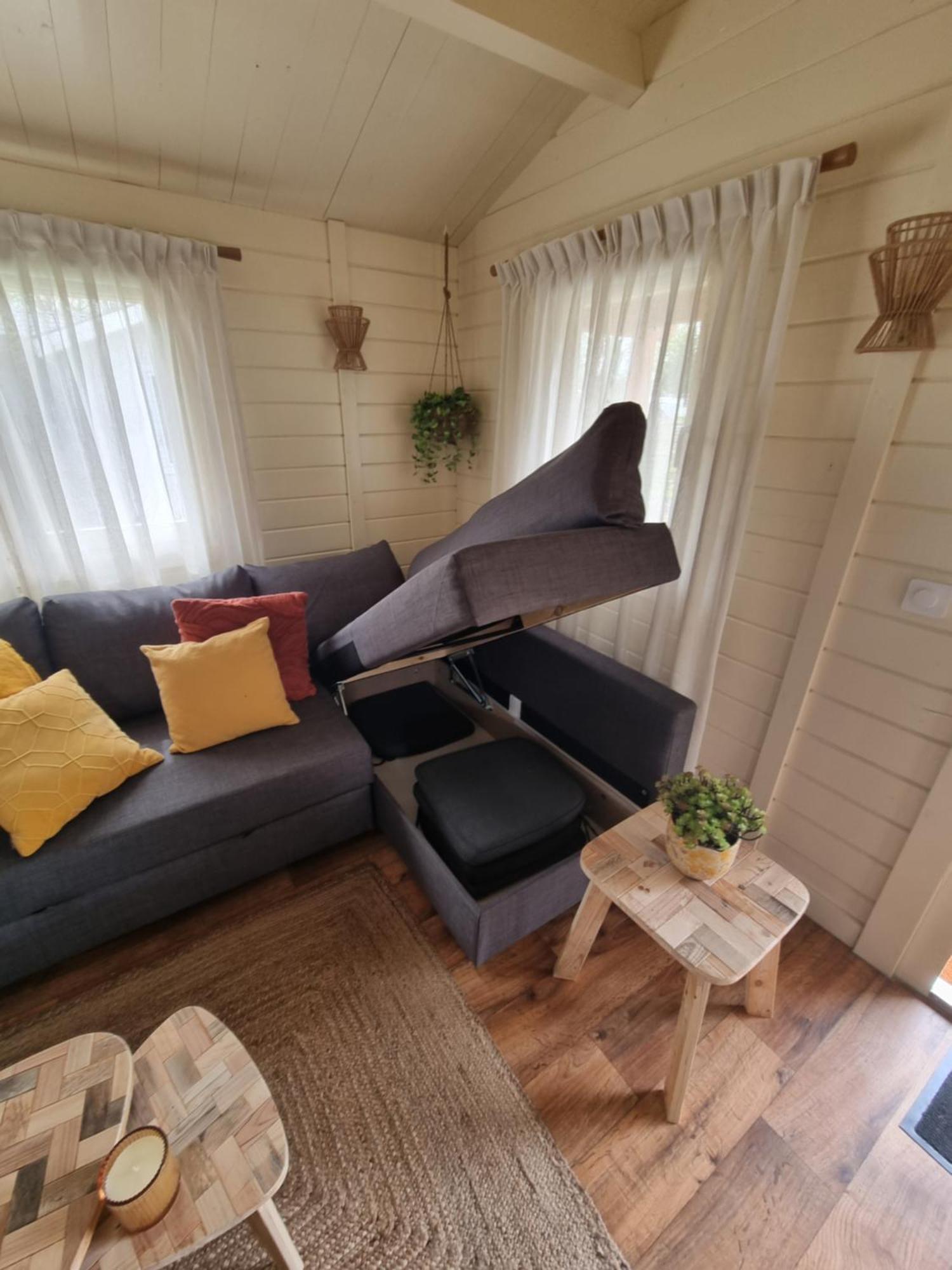 Nieuw - Luxe Blokhut Chalet In Bosrijke Omgeving Anloo Extérieur photo