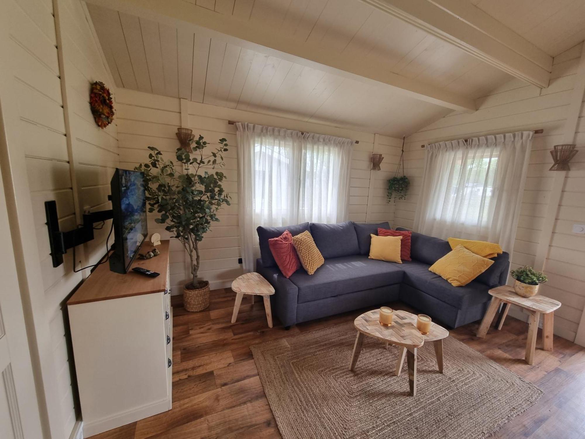 Nieuw - Luxe Blokhut Chalet In Bosrijke Omgeving Anloo Extérieur photo