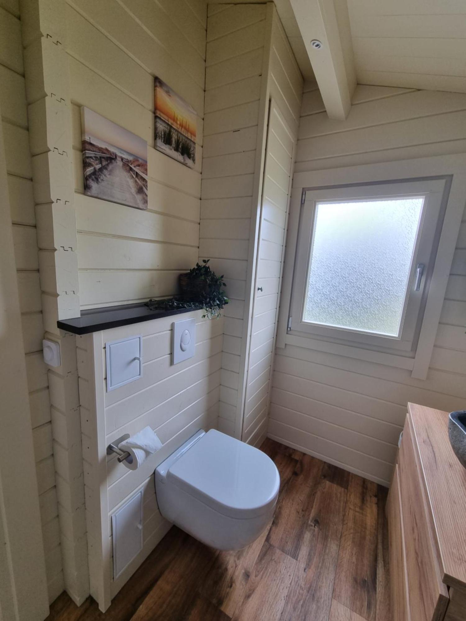 Nieuw - Luxe Blokhut Chalet In Bosrijke Omgeving Anloo Extérieur photo